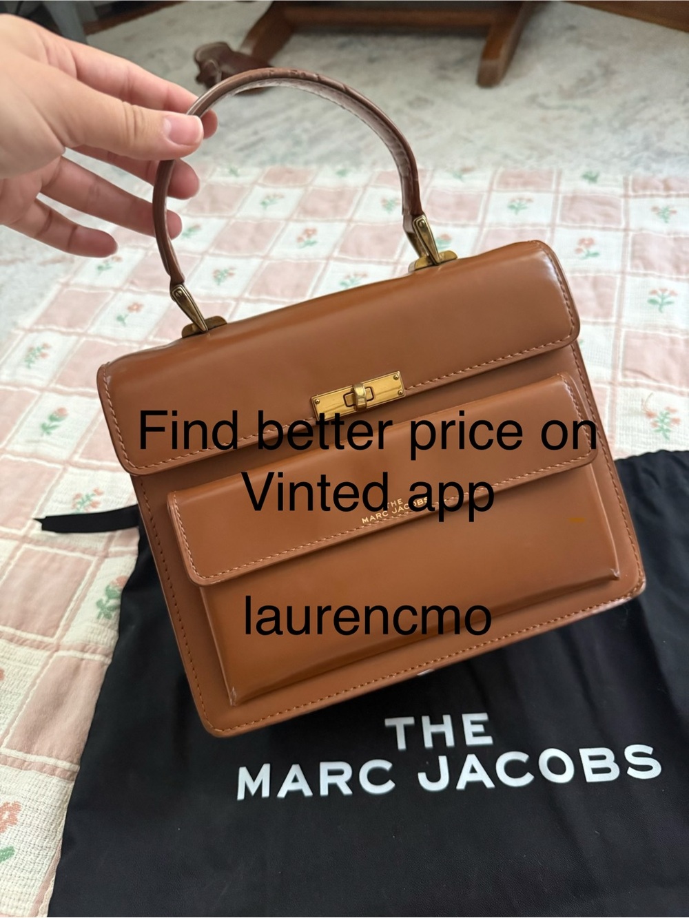 Marc Jacobs Tan Leather Top-Handle Satchel - Picture 7 of 7